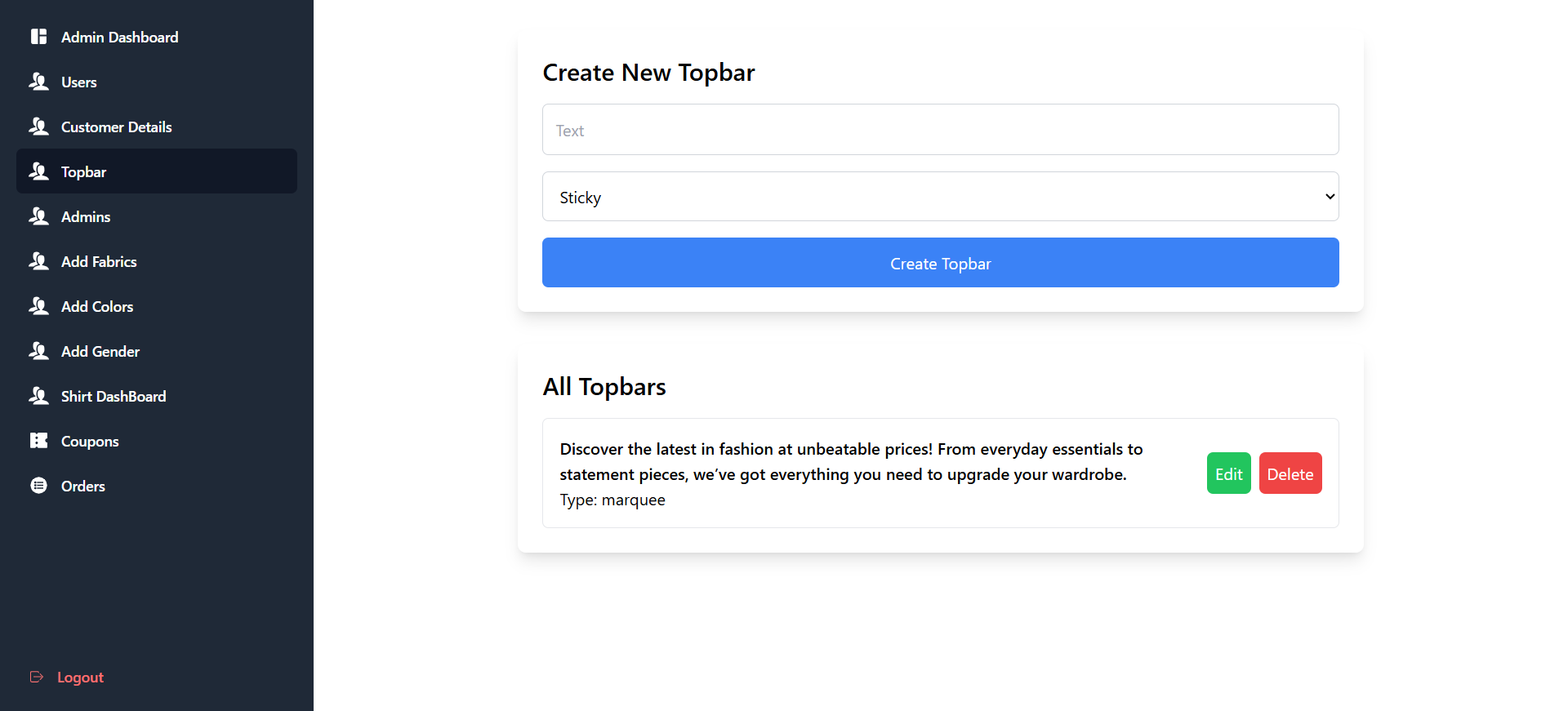 Clouth operations console image 4